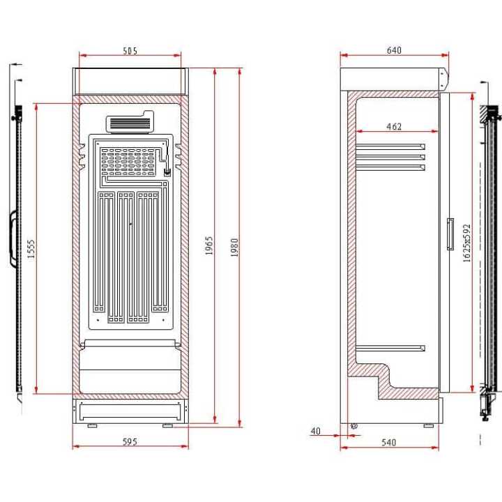 Armário Expositor Refrigerado 372L, 1 Porta NLK-300 S1