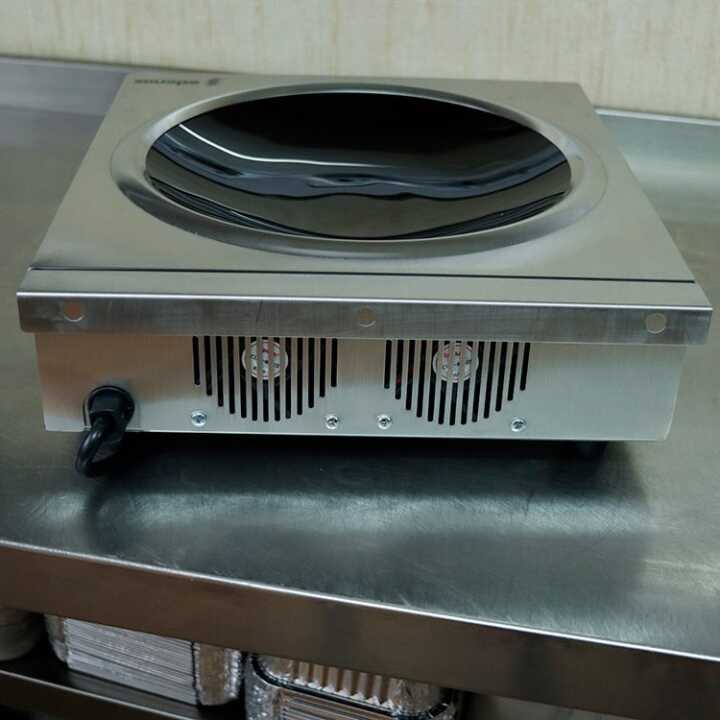 Wok de Indução de Mesa 3500W | Cozedura Profissional 36 cm