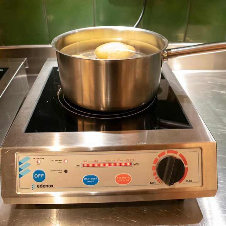 Placa de Indução Elétrica - 2500 W, Controlo Táctil