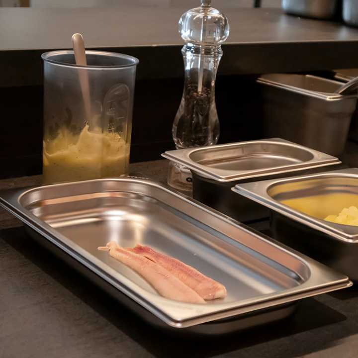 Recipiente Gastronorm Inox GN 1/4 - 40 mm Profundidade, 1 L