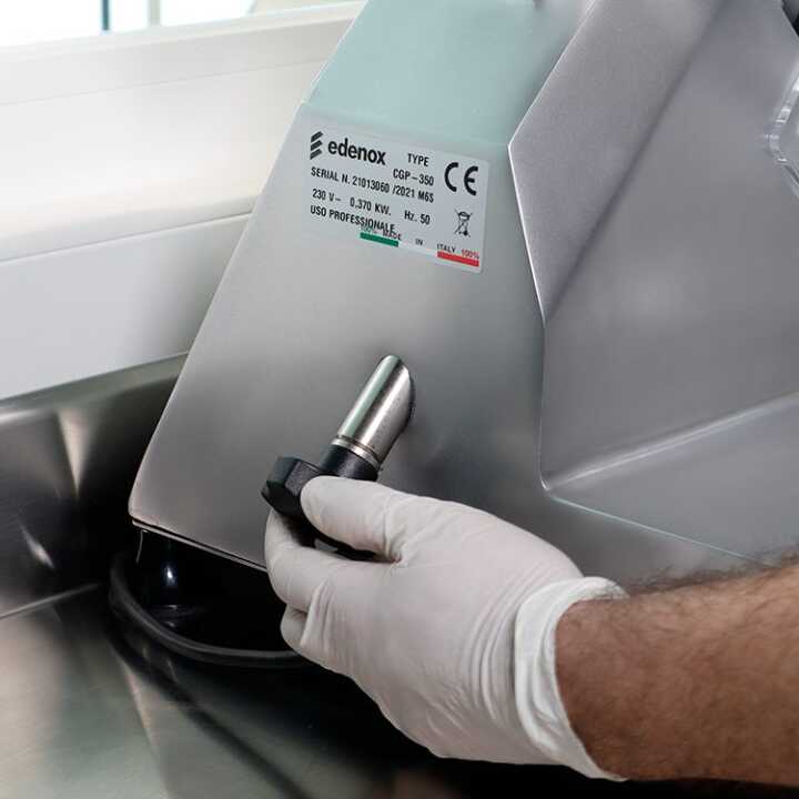 Cortador de Carne Profissional por Gravidade, 350mm