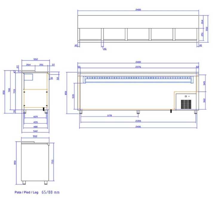 Arrefecedor de Garrafas Profissional Inox 720L