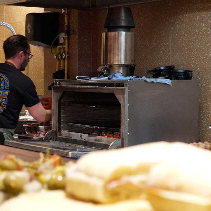 Suporte de Forno a Carvão Inox 830x739x697 mm