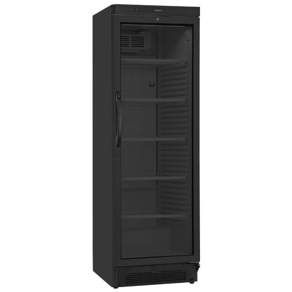 Armário Expositor Refrigerado 372L Preto Porta de Vidro S1