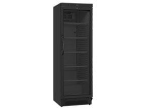 Armário Expositor Refrigerado 372L Preto Porta de Vidro S1