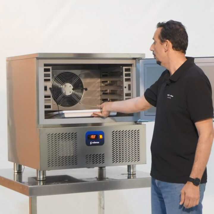 Abatedor de Temperatura Rápido GN 1/1 - 5 Tabuleiros