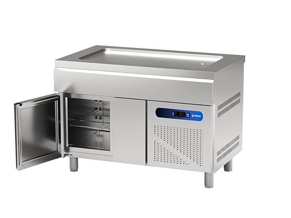 Elemento Refrigerado com Placa Fria e Reserva, 3x GN 1/1, 0,635kW