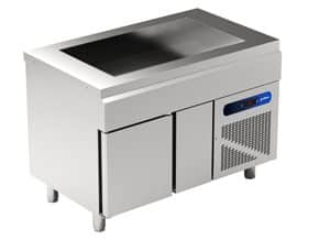 Cuba Refrigerada GN1/1 150mm com Reserva Inferior 0,285kW
