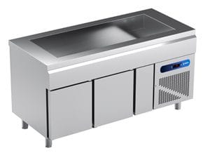 Elemento Refrigerado com Cuba e Reserva, 4x GN1/1 150mm, 0,285kW