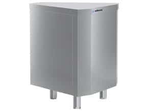 Elemento Neutro de Canto Externo 45° para Linha Buffet Self-Service