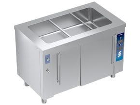 Banho-Maria Elétrico Linha 700 para 3 GN 1/1, 150 mm