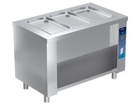 Banho Maria Elétrico Linha 700 para 3x GN 1/1 - Profundidade 150 mm