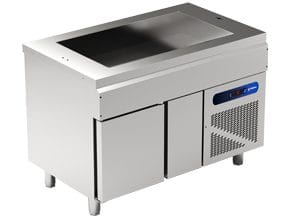 Cuba Refrigerada GN1/1 150mm com Reserva Inferior 1200mm – 0,635kW