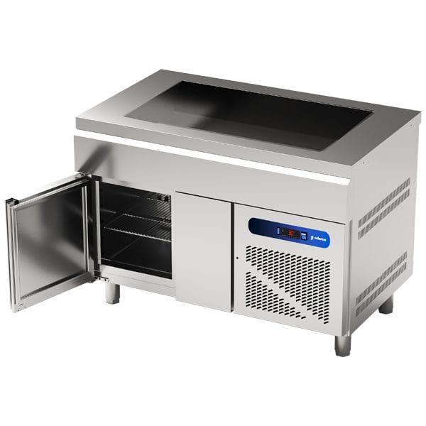 Cuba Refrigerada com Reserva Inferior 2x GN1/1 150mm