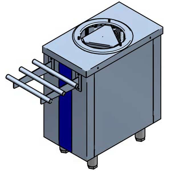 Dispensador de Pratos Neutro de Nível Constante 180-280mm