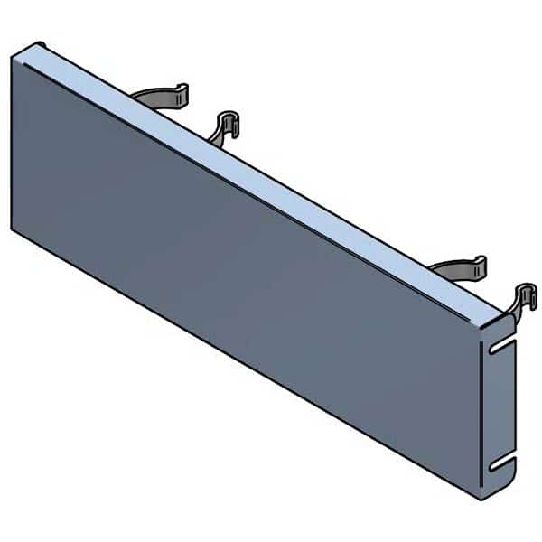 Rodapé Inox AISI-304 para Móvel Self-Service 1600mm