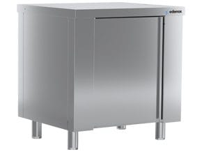 Bancada Neutra Inox 800x700x850mm com Portas
