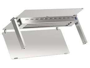 Estrutura Iluminada para Ilha Central 1180x165mm, 0,017 KW