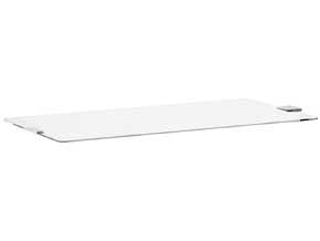 Suporte Neutro para Vidros Expositores Retos – 1083 mm