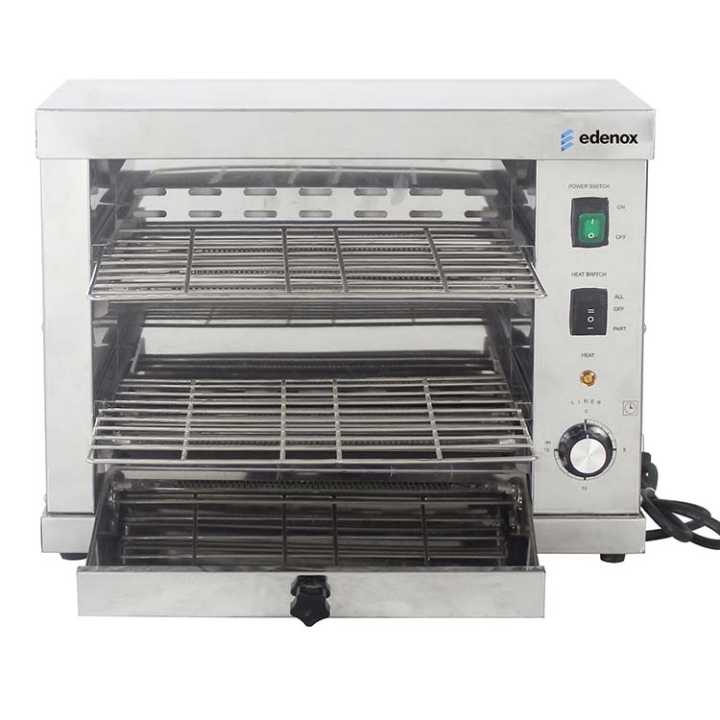 Torradeira de Pão Elétrica Dupla 3500W