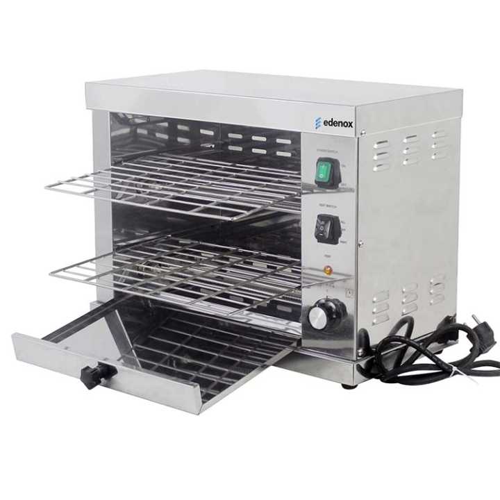 Torradeira de Pão Elétrica Dupla 3500W