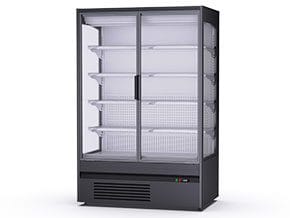 Murais Refrigerados Expositores ECOCRISTAL-1377 com Portas de Vidro