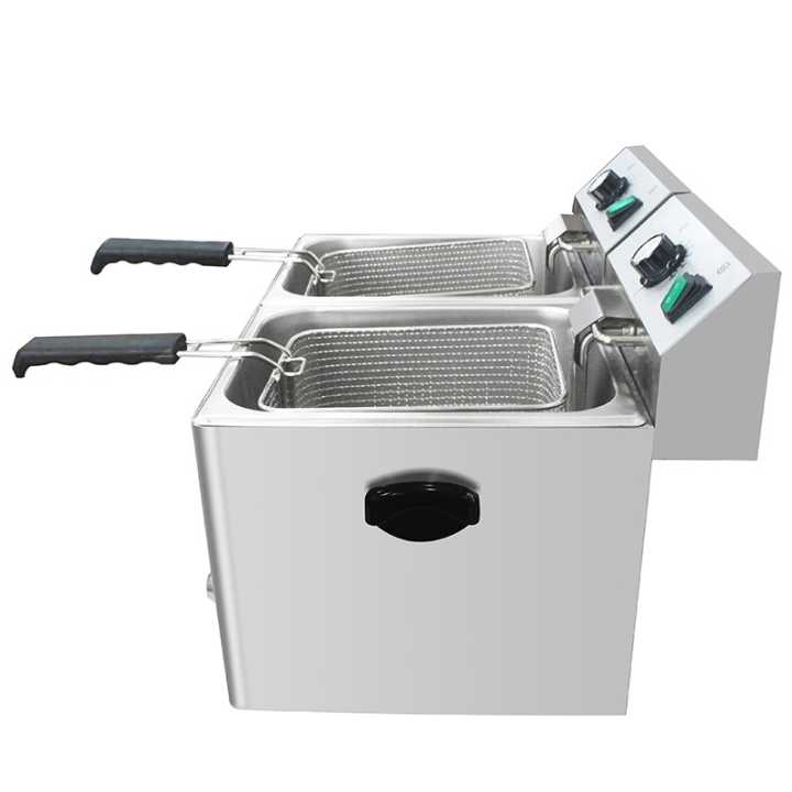 Fritadeira Elétrica Dupla 8 + 8 Litros - Linha Snack