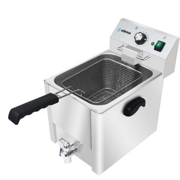 Fritadeira Elétrica Simples 8 Litros - Regulação Termostática