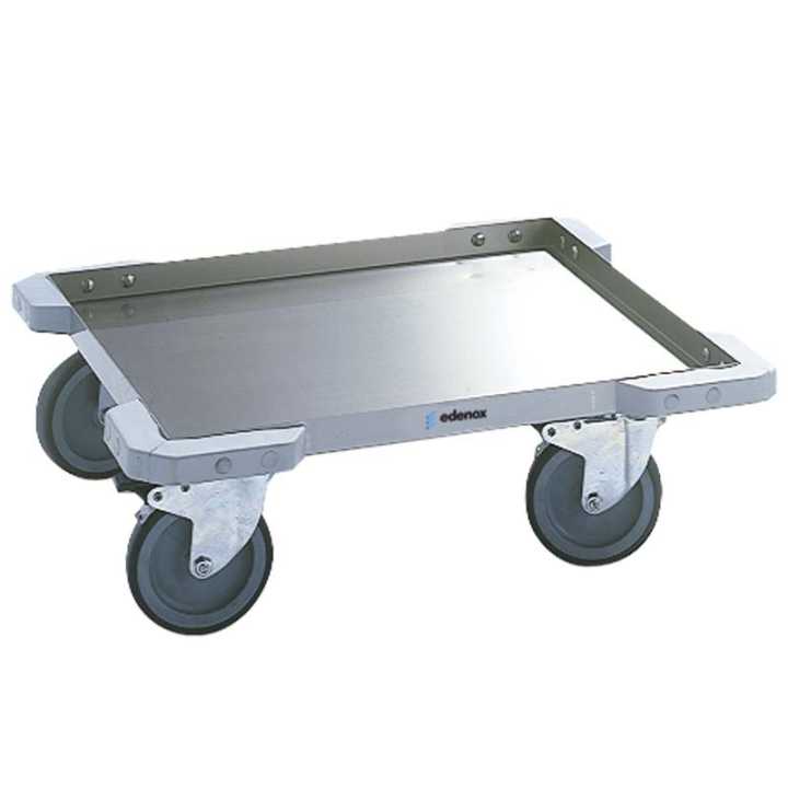 Carro Transporte Cestos Aço Inox 587x587x200mm BC-55
