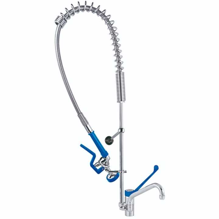Torneira Chuveiro Profissional Monocomando com Cano Duplo para Cozinhas