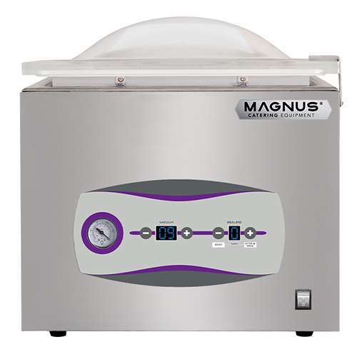 Máquina de Vácuo Profissional, Selagem 320mm, Bomba 8m³ - F32.08