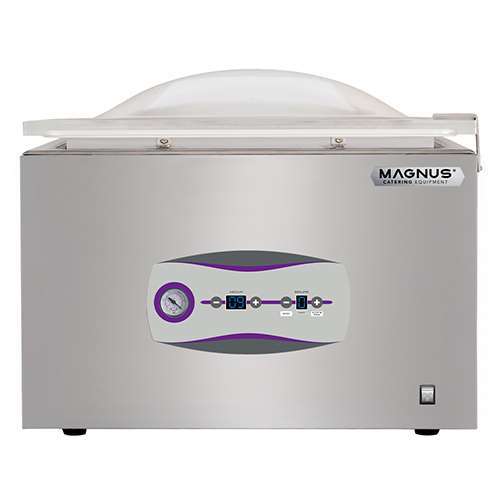 Máquina de Vácuo Profissional 520 mm Selagem, Aço Inoxidável