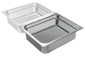 Recipiente Gastronorm GN 1/2-200, 12,5 Litros em Inox