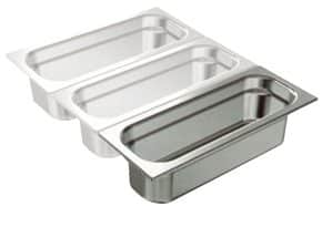 Recipiente Gastronorm GN 1/3-200 em Aço Inoxidável 7,7 L