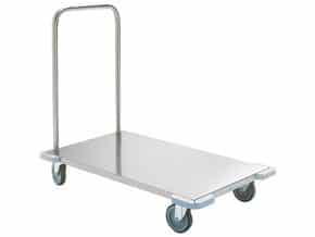 Carro de Transporte Inox 663x1070x910mm para Cargas Pesadas