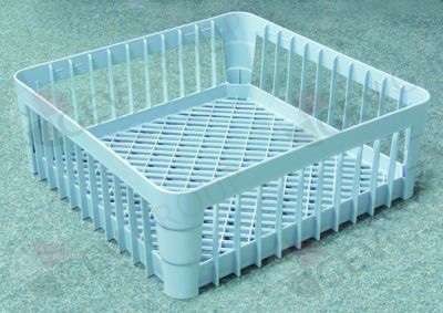 Cesto para Loiça de Máquina Profissional 450x450x165h mm