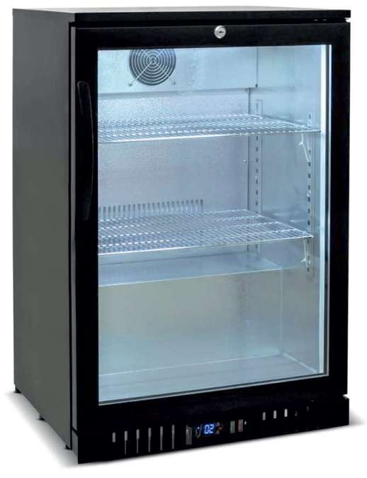 Expositor Refrigerado Back Bar 1 Porta Pivotante 600x520x900 mm