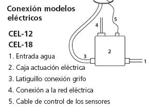 Torneira Eletrónica com Pré-Regulador para Cozinhas Profissionais
