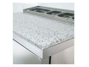 Mesa Refrigerada Saladete Pizzaria Granito GN 100mm 200L