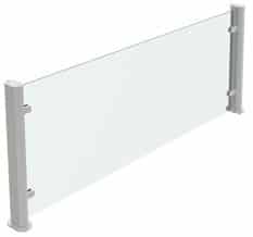 Suporte Lateral para Cristais Retos – Segurança Reforçada