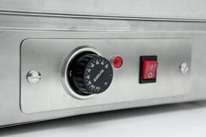 Placa Vitrocerâmica Aquecida Encastrar 5 GN 1/1, 2255W