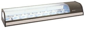 Vitrine Refrigerada Expositora de Balcão 1740mm para 8 GN 1/3