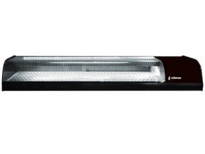 Vitrine Refrigerada para Tapas e Pizzas Curva, 8 Cubas GN 1/3