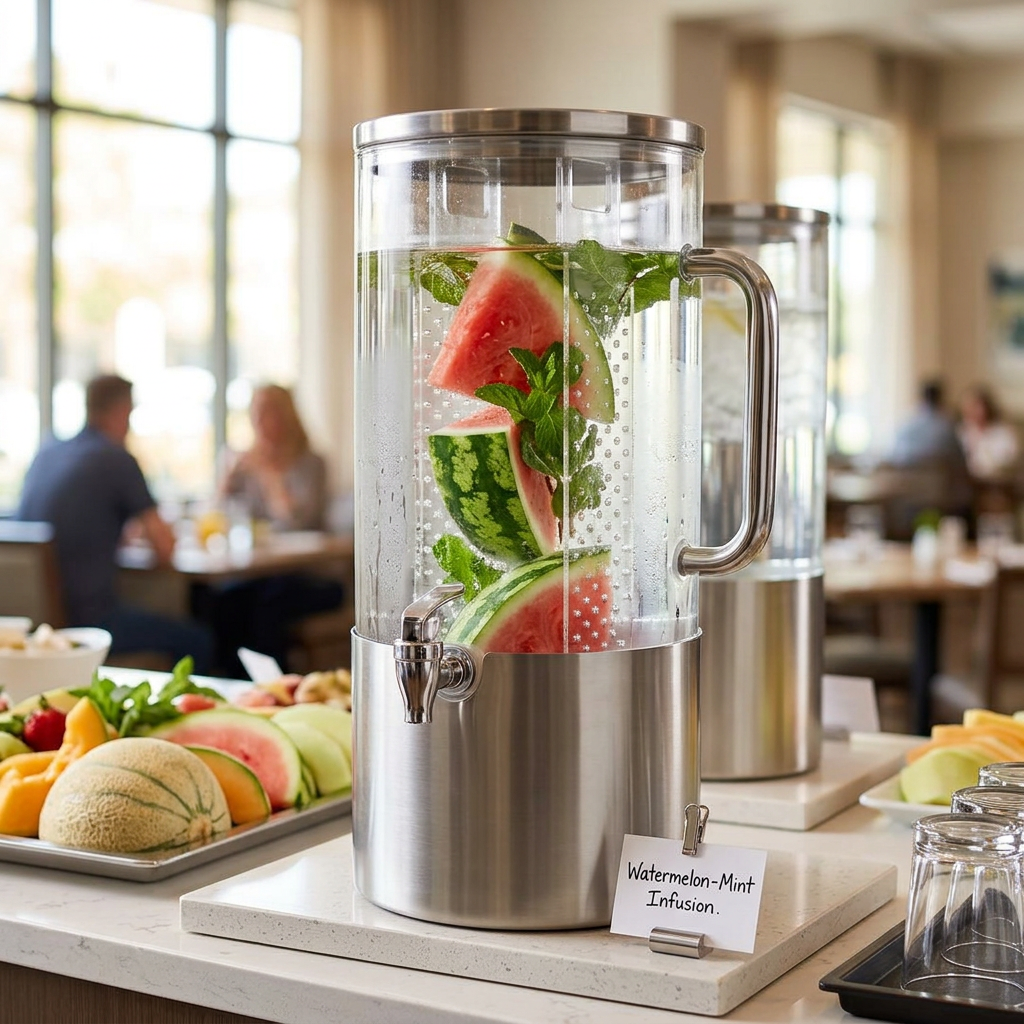 Infusor Transparente Rosseto para Dispensador de Bebidas 7.6 L