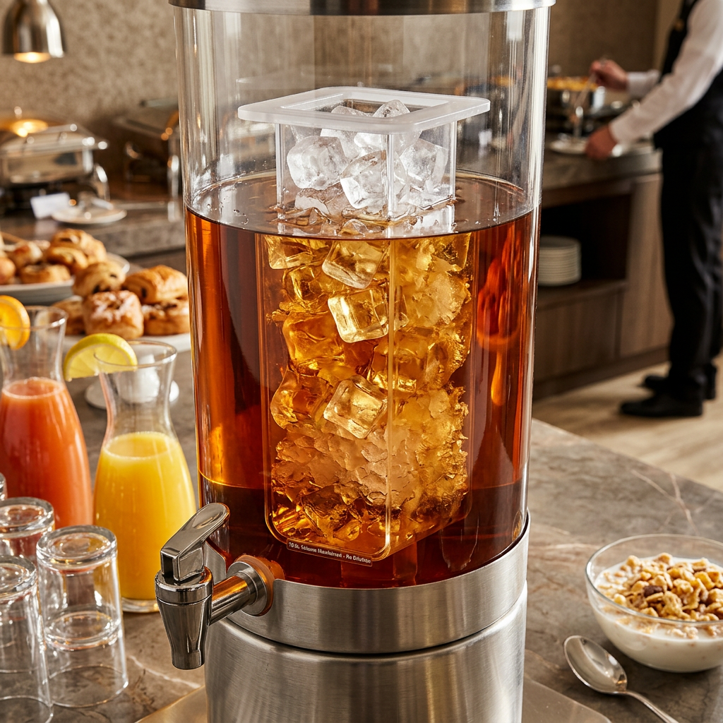 Câmara de Gelo para Dispensador de Bebidas de Infusão 18,9L Branca