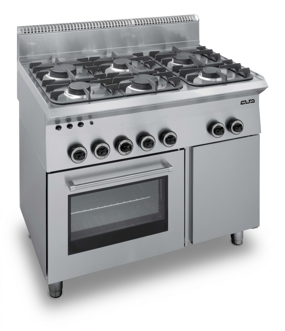 Fogão a Gás Linha SMART 650 com 6 Queimadores e Forno