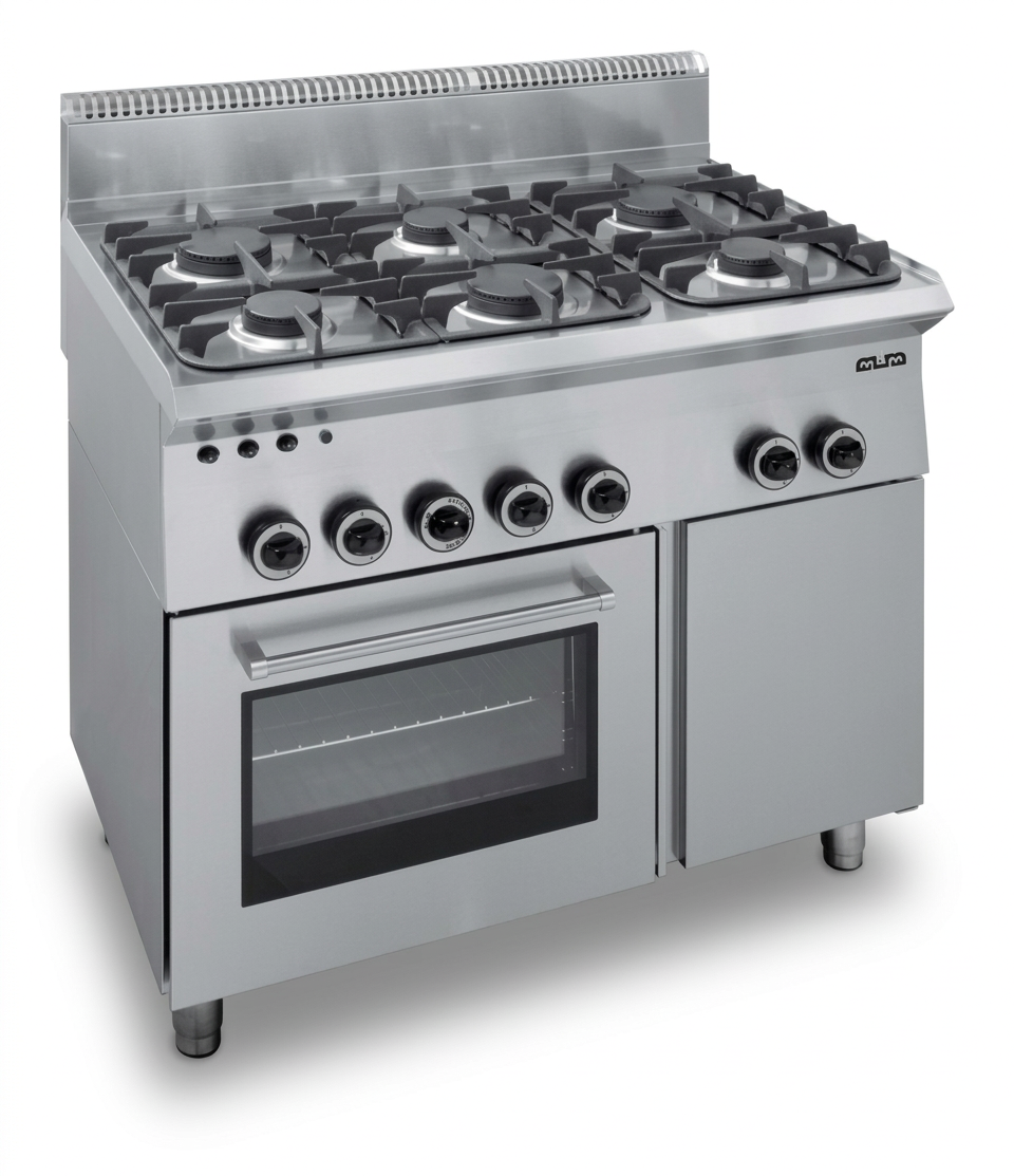 Fogão a Gás Linha SMART 650 com 6 Queimadores e Forno