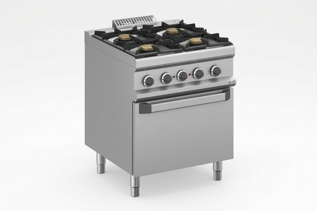 Fogão a Gás 4 Queimadores c/ Forno Elétrico Linha 700