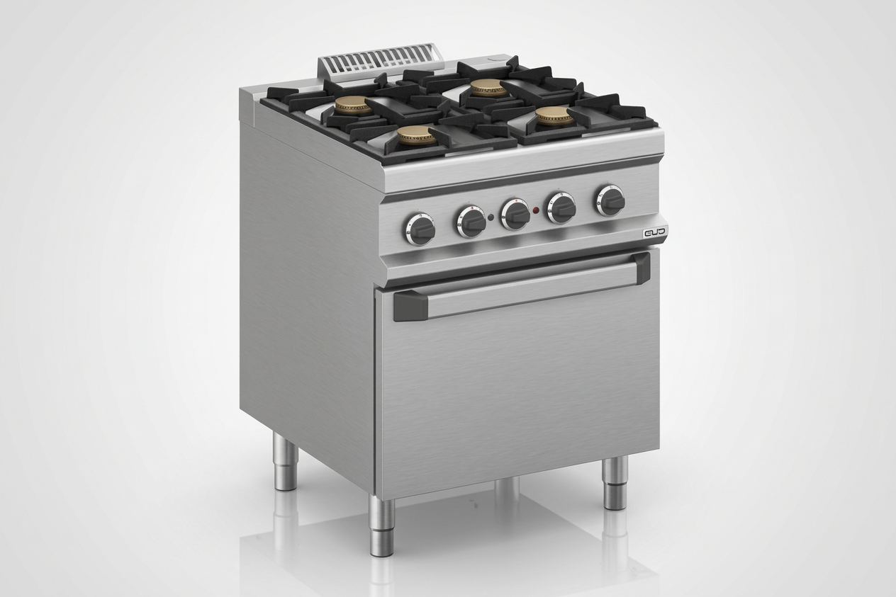 Fogão a Gás 4 Queimadores c/ Forno Elétrico Linha 700