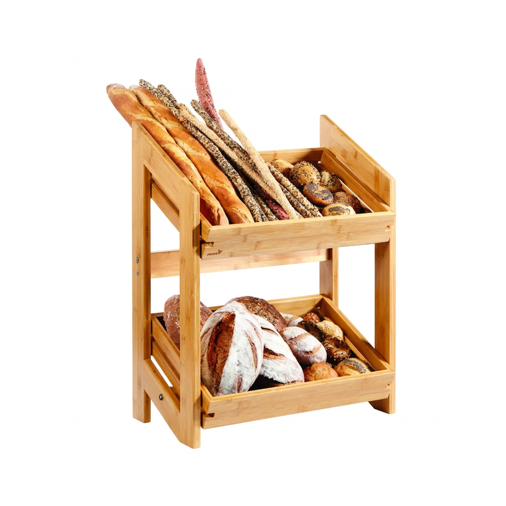 Suporte de Pão em Bambu Natura™ para Buffet HORECA 53.59x34.29cm